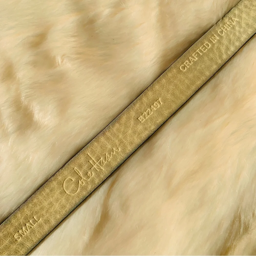 Cole Haan Skinny Butter Leather Belts